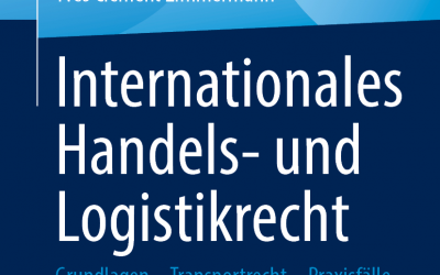 Neu erschienen: Internationales Handels- und Logistikrecht (Lehrbuch)