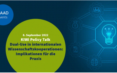 Dual-Use: Prof. Schindler auf dem KIWI Policy Talk